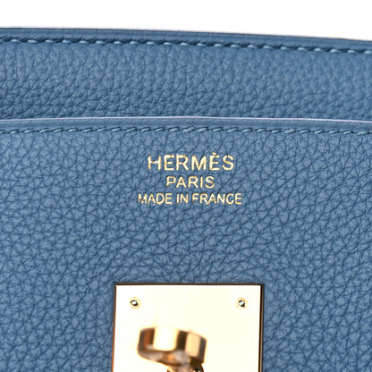 Hermes Togo Birkin 35 Azur 6 of 10