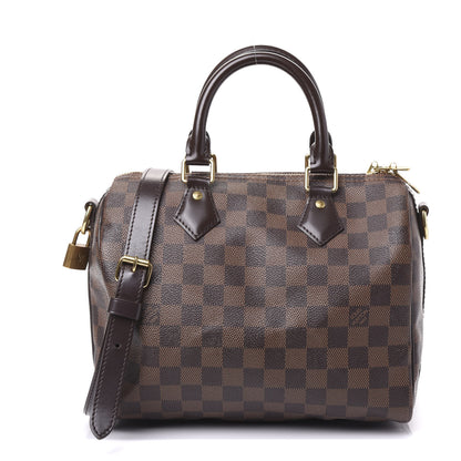 Louis Vuitton Damier Ebene Speedy Bandouliere 25 1 of 12