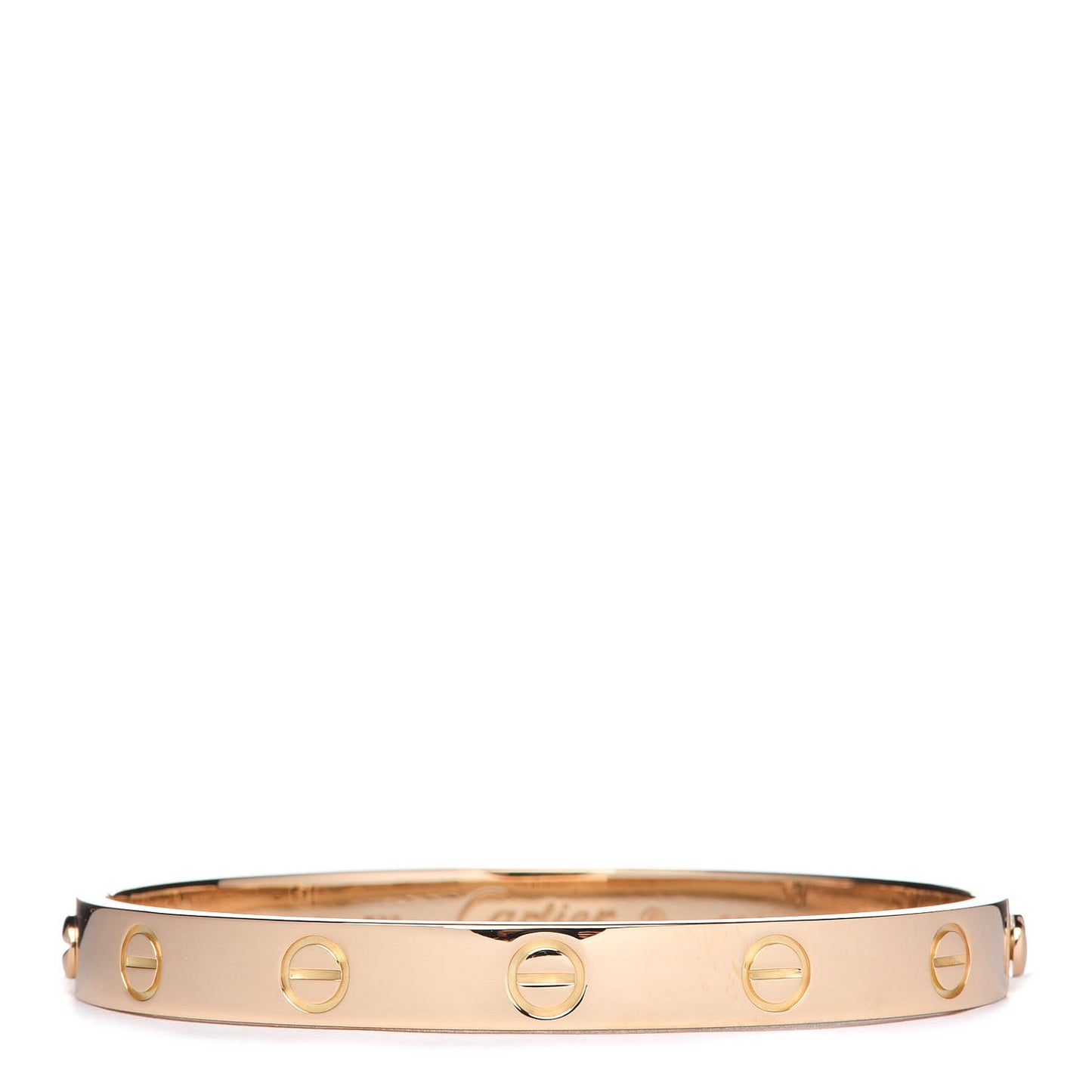 18K Yellow Gold LOVE Bracelet 16