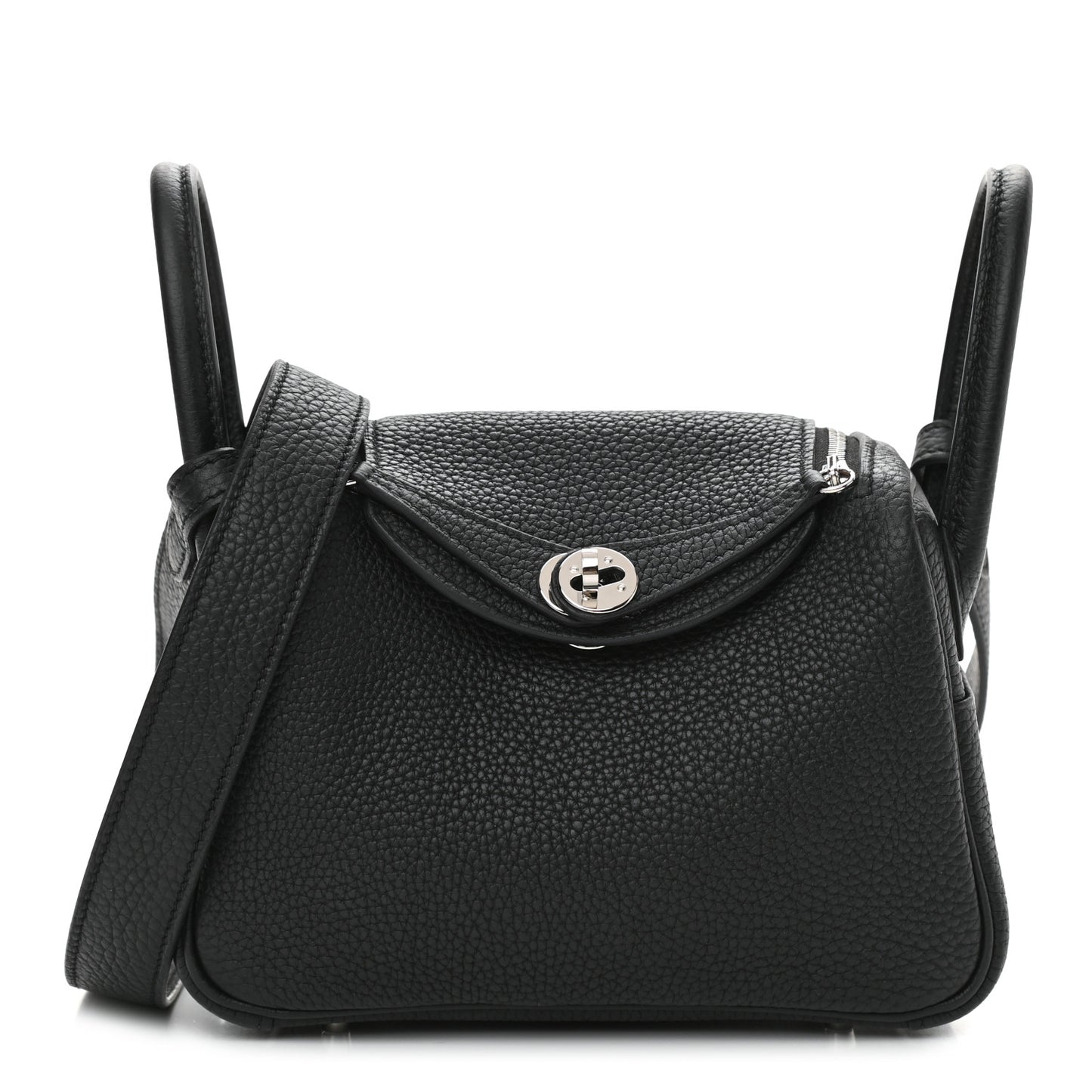 Taurillon Clemence Mini Lindy 20 Black