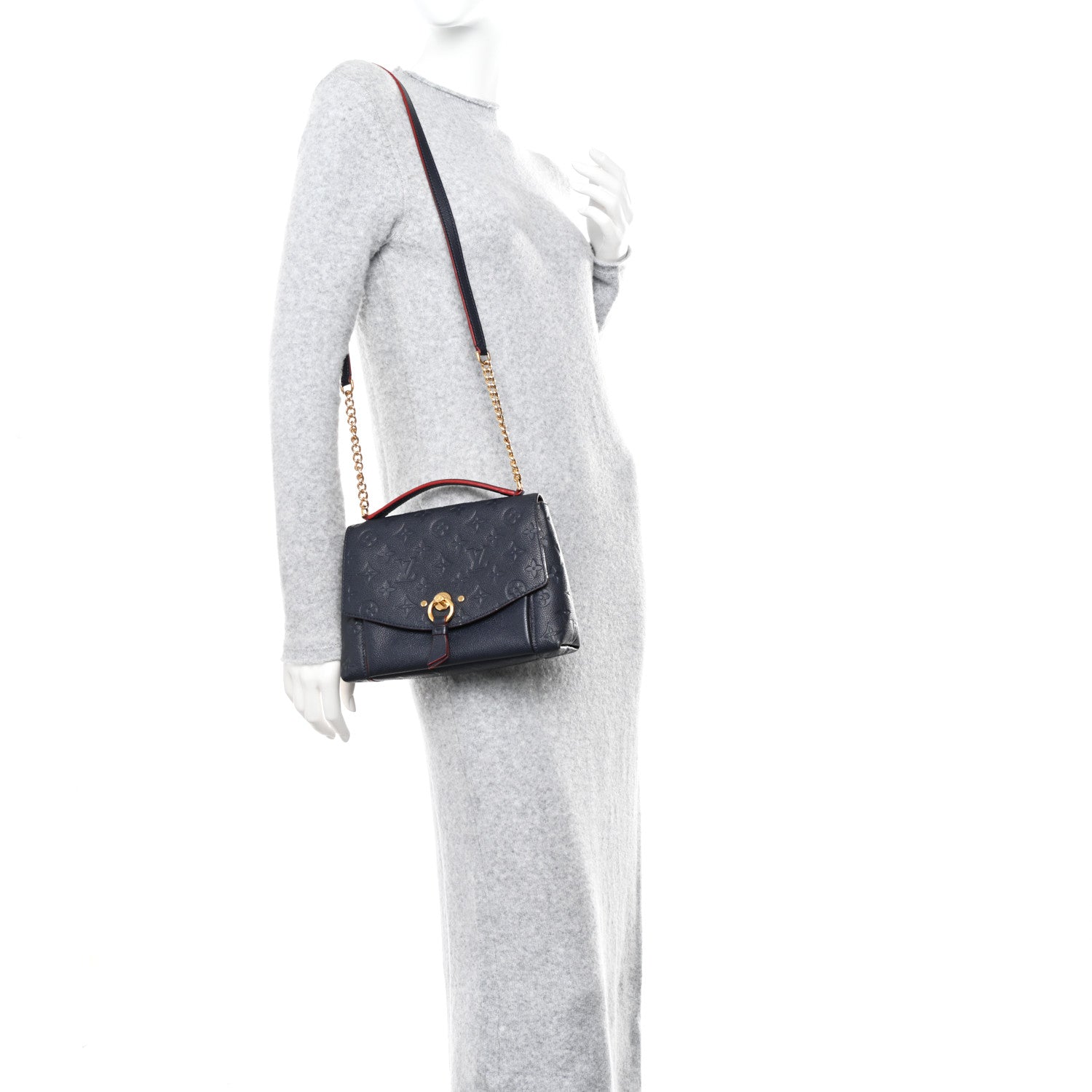 Louis Vuitton Empreinte Blanche BB Marine Rouge 2 of 14
