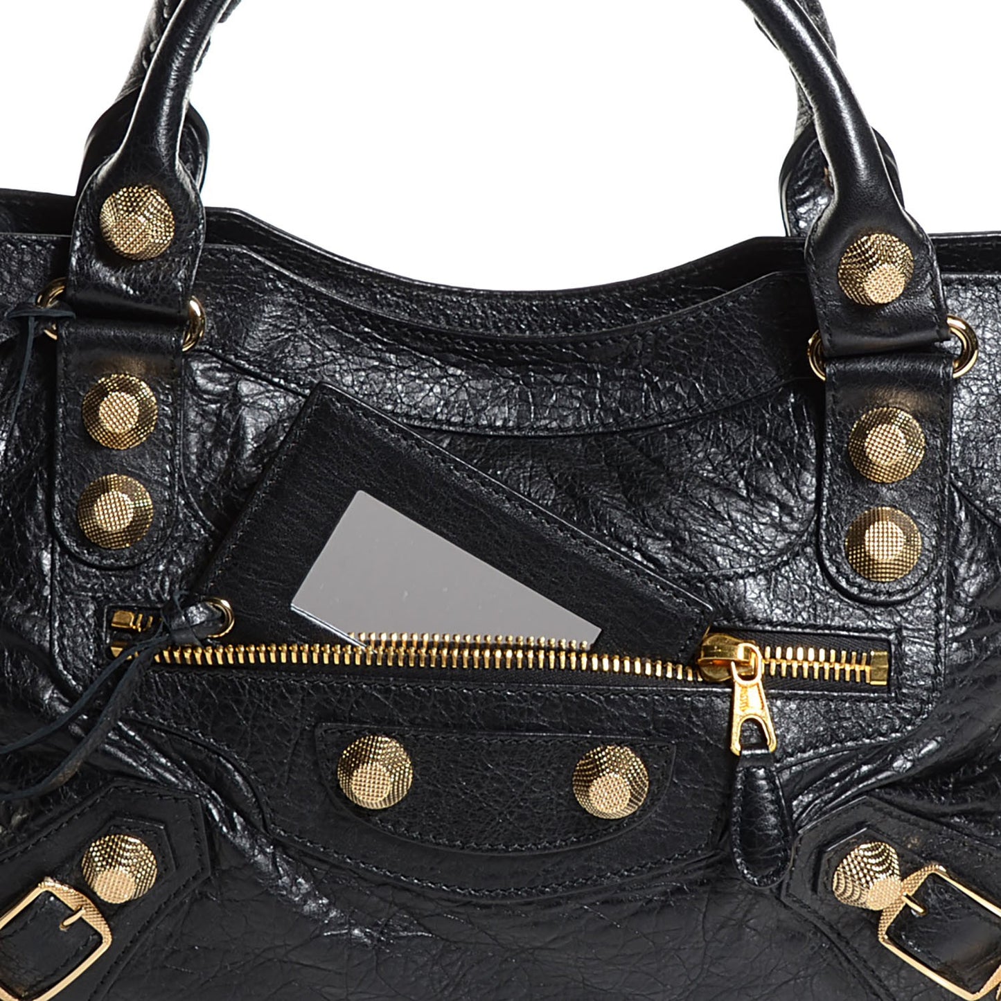 Agneau Giant 21 Gold Hardware City Black