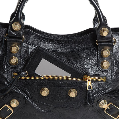 Balenciaga Agneau Giant 21 Gold Hardware City Black 10 of 14