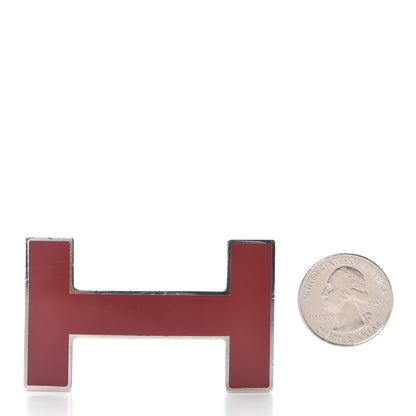 Hermes Enamel Quizz H Belt Buckle Rouge H 2 of 3