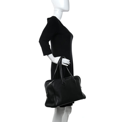 Hermes Taurillon Clemence Victoria II 35 Black 2 of 9