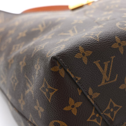 Louis Vuitton Monogram Flower Hobo Caramel 9 of 12
