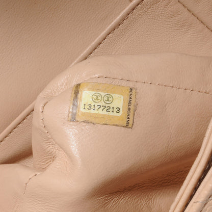 Chanel Caviar Quilted Medium Double Flap Beige Clair 8 of 8