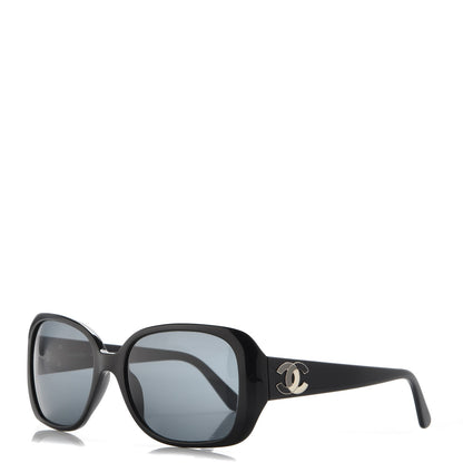 Chanel Enamel CC Sunglasses 5101 Black 1 of 7