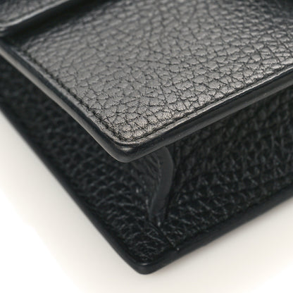 Gucci Calfskin Super Mini Dionysus Shoulder Bag Black 6 of 7