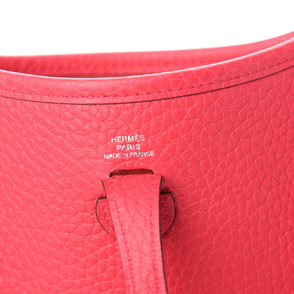 Hermes Taurillon Clemence Evelyne TPM Rose Extreme 6 of 10