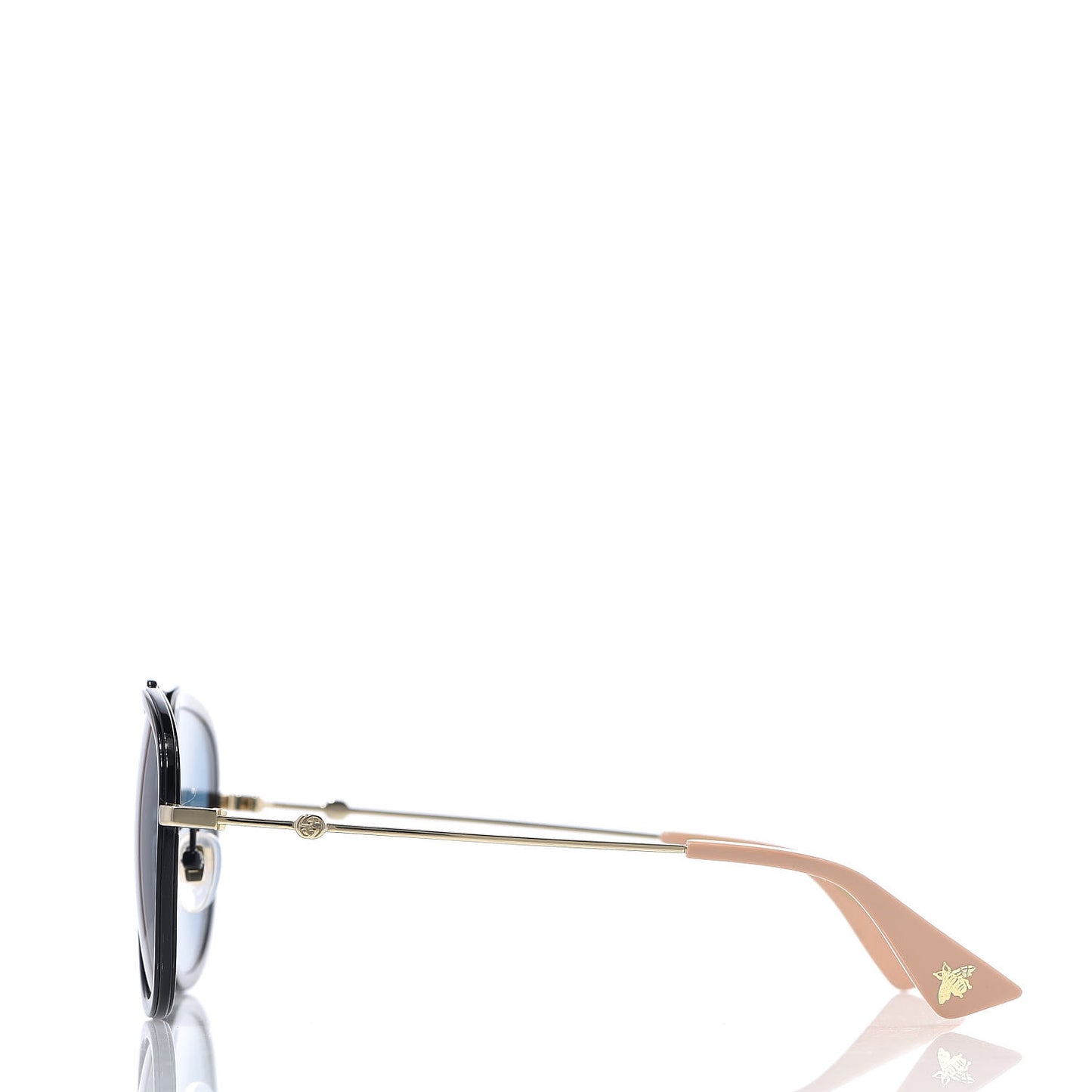 Aviator Sunglasses GG0062S Black Beige