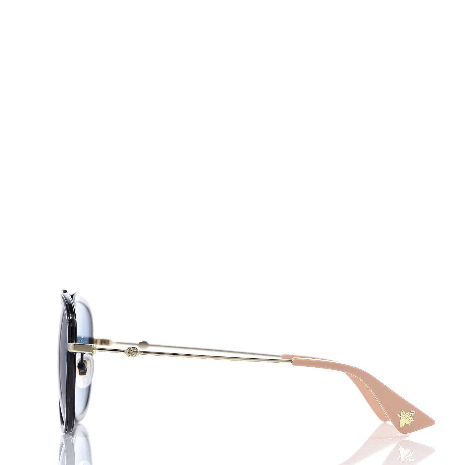 Gucci Aviator Sunglasses GG0062S Black Beige 3 of 8