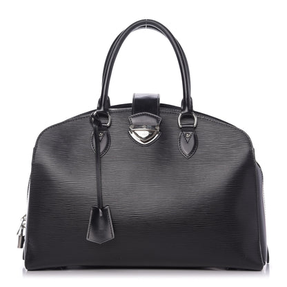 Louis Vuitton Epi Pont-Neuf GM Black 1 of 8
