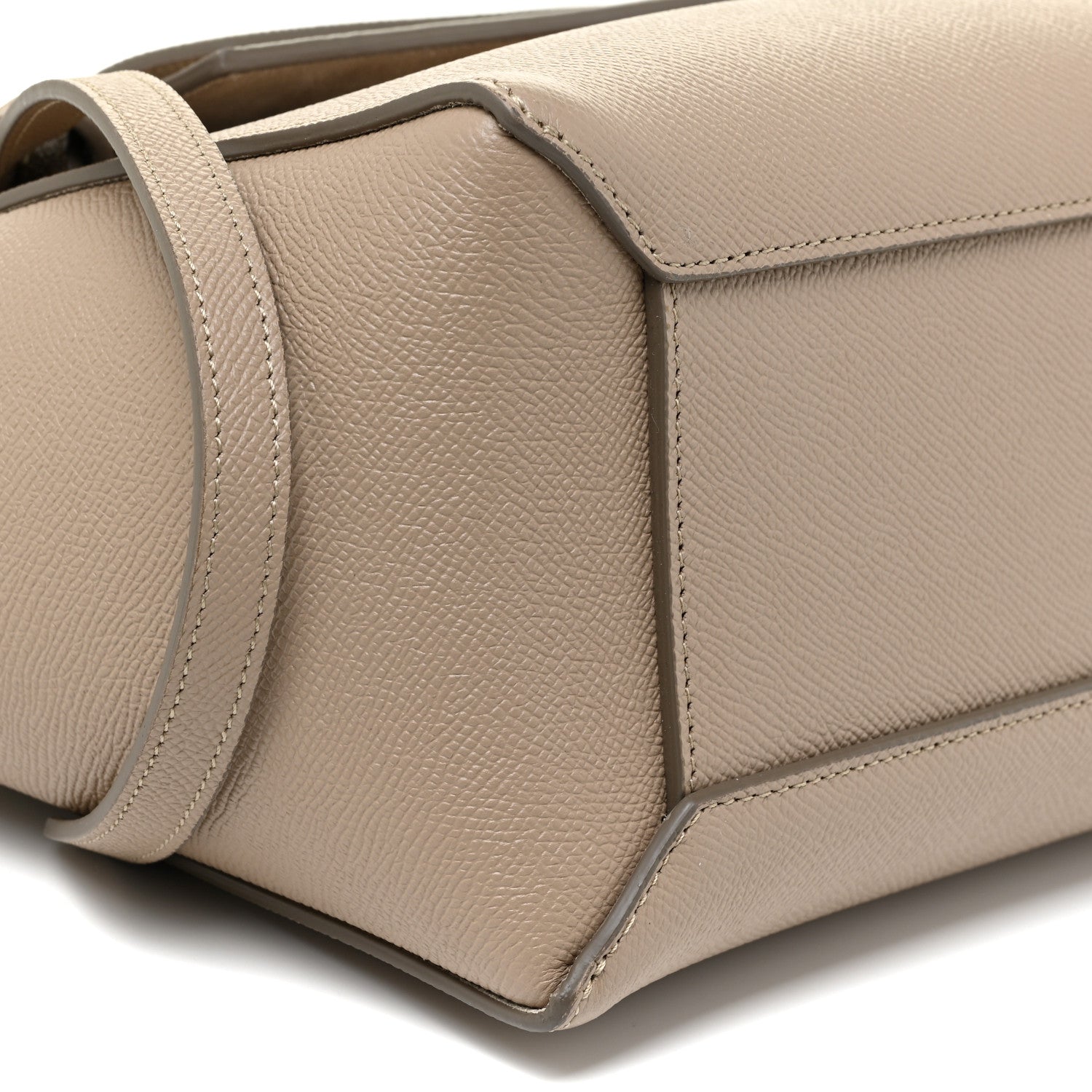 Celine Grained Calfskin Micro Belt Bag Light Taupe 9 of 15