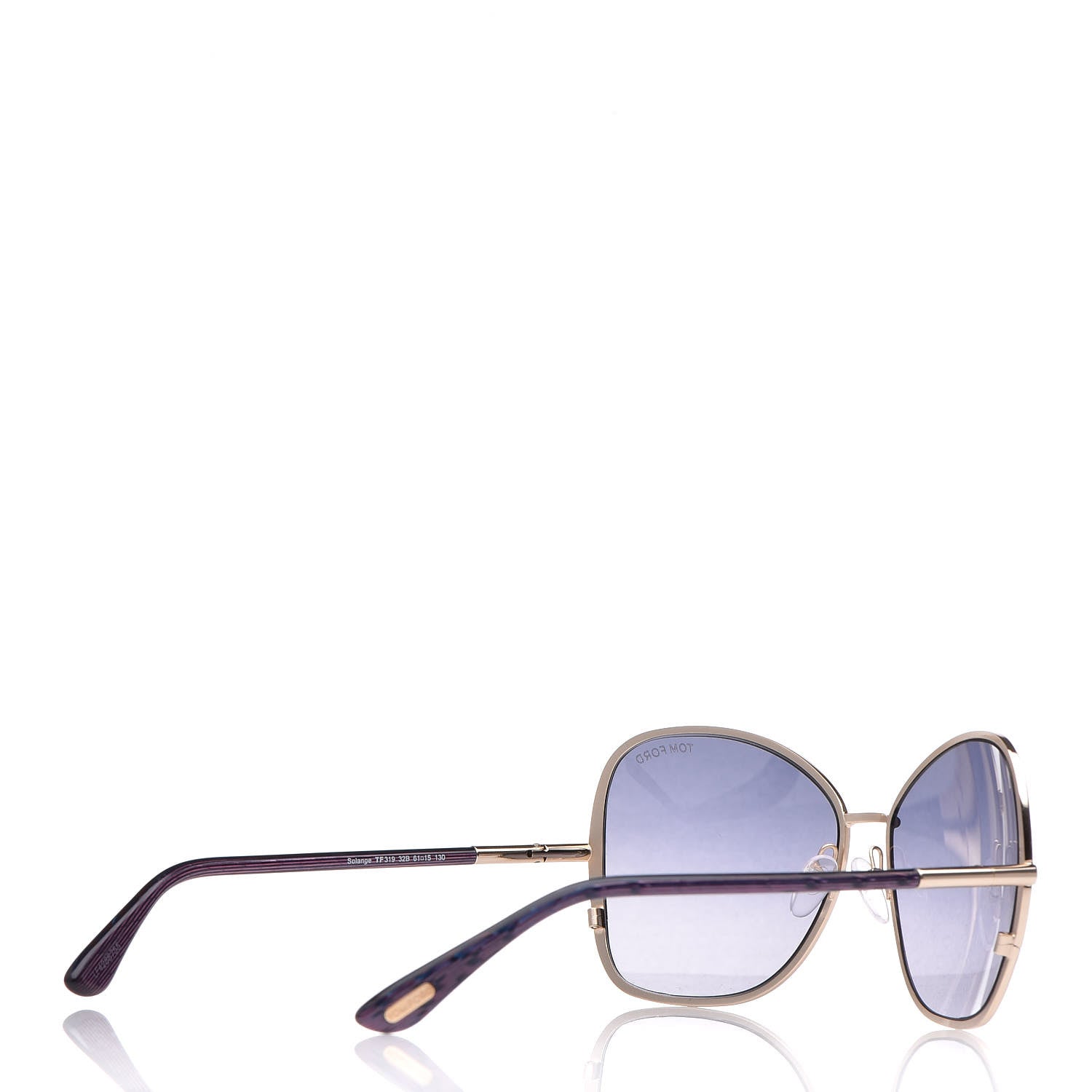 Tom Ford Solange TF319 Sunglasses Purple 4 of 6