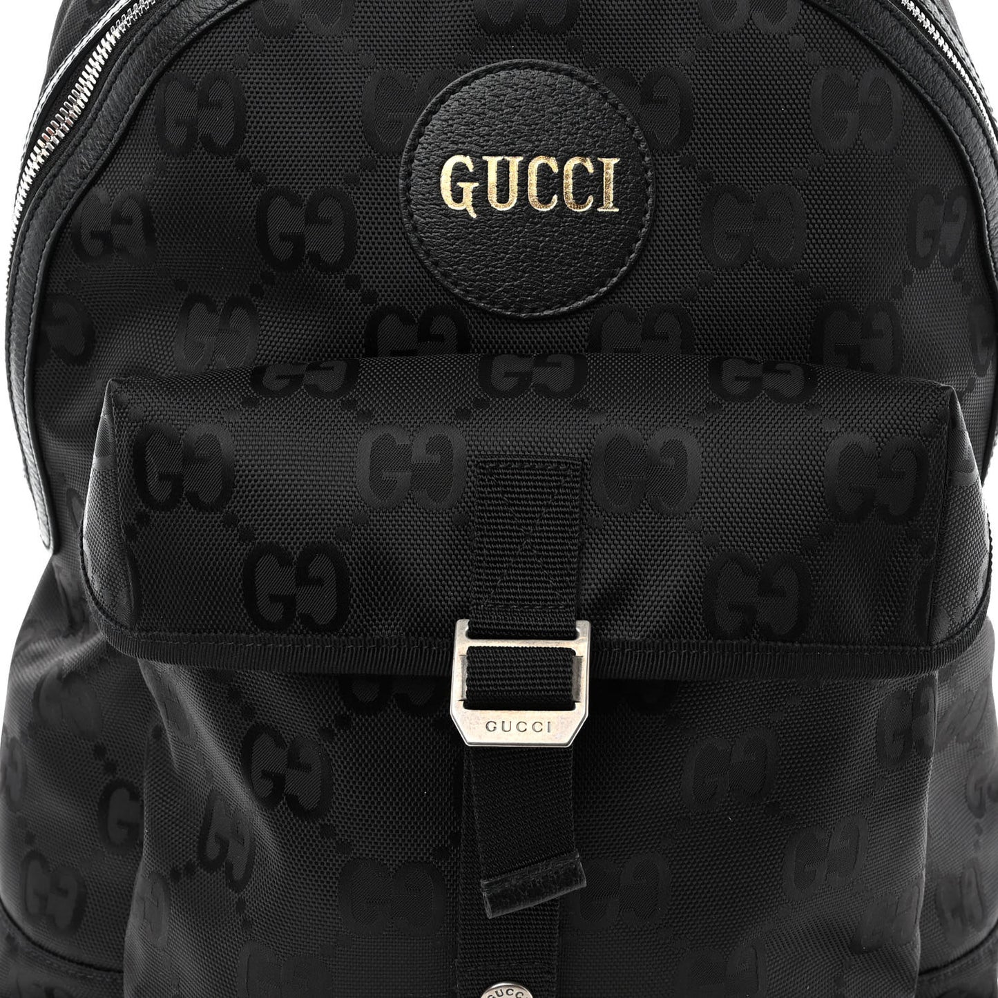 Econyl Nylon Monogram Off The Grid Backpack Black