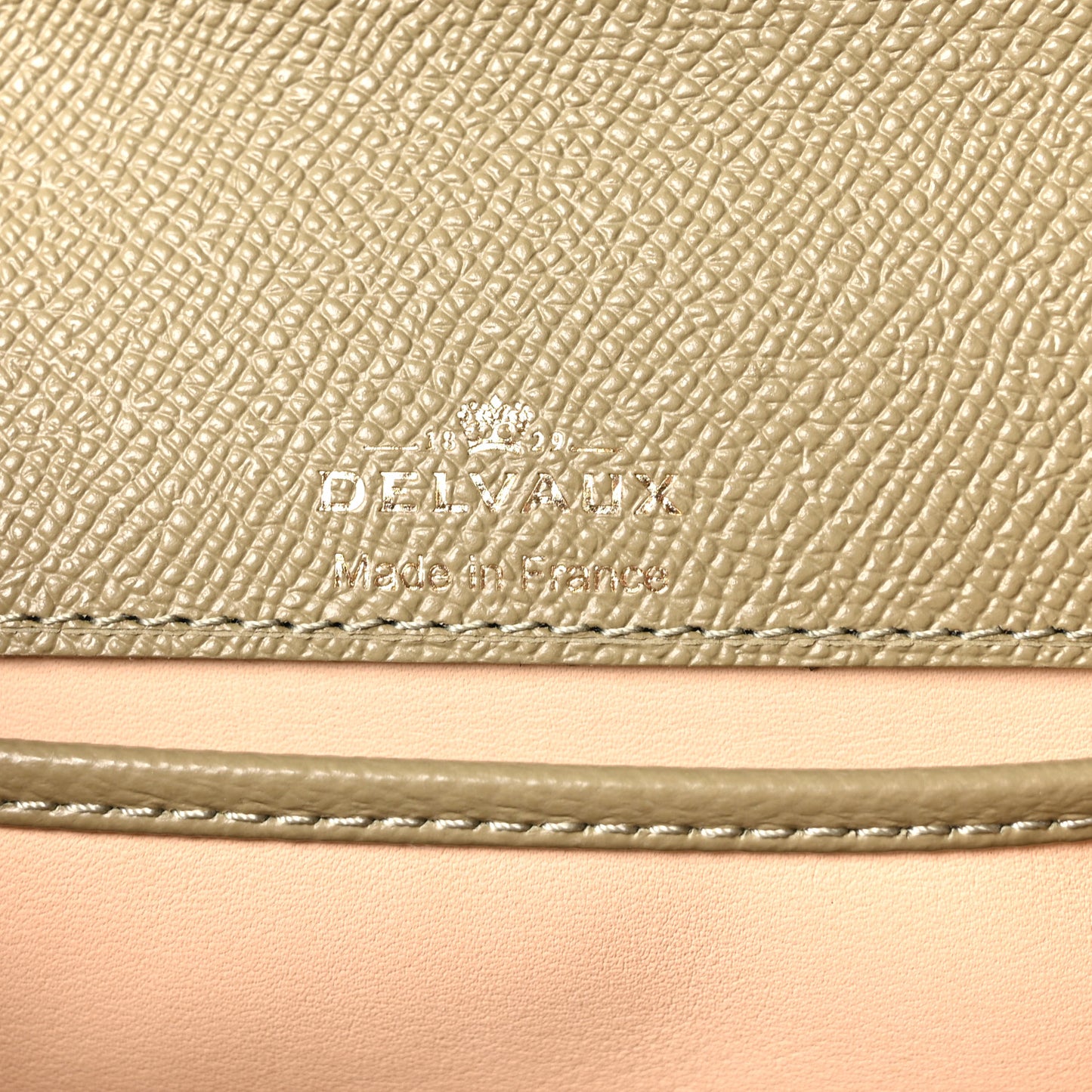 Alpina Calfskin PM Tempete Satchel Argile