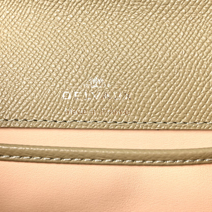 Delvaux Alpina Calfskin PM Tempete Satchel Argile 7 of 12