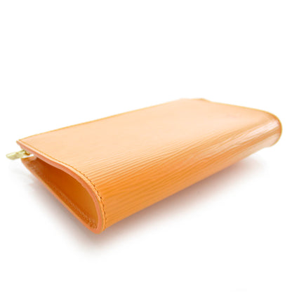 Louis Vuitton Epi Pochette Accessories Pouch Mandarin 3 of 5