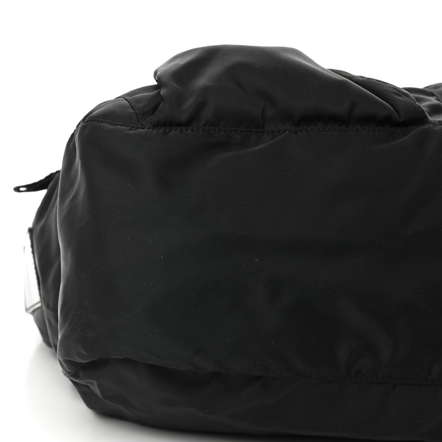 Tessuto Nylon Vela Messenger Bag Black