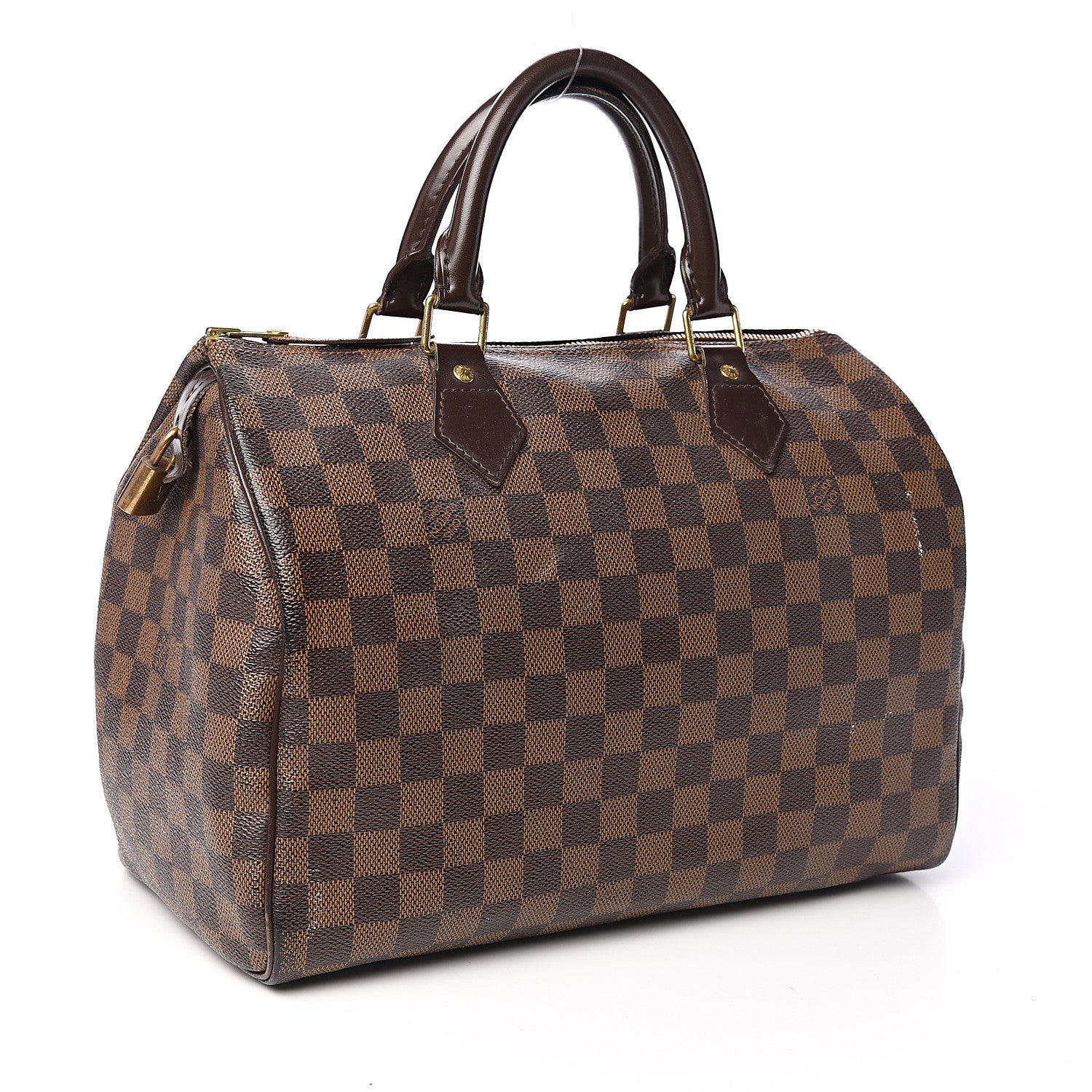 Louis Vuitton Damier Ebene Speedy 30 2 of 12