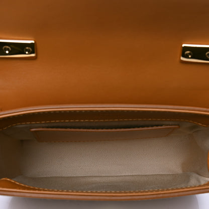 Chloe Calfskin Mini C Double Carry Autumnal Brown 4 of 4
