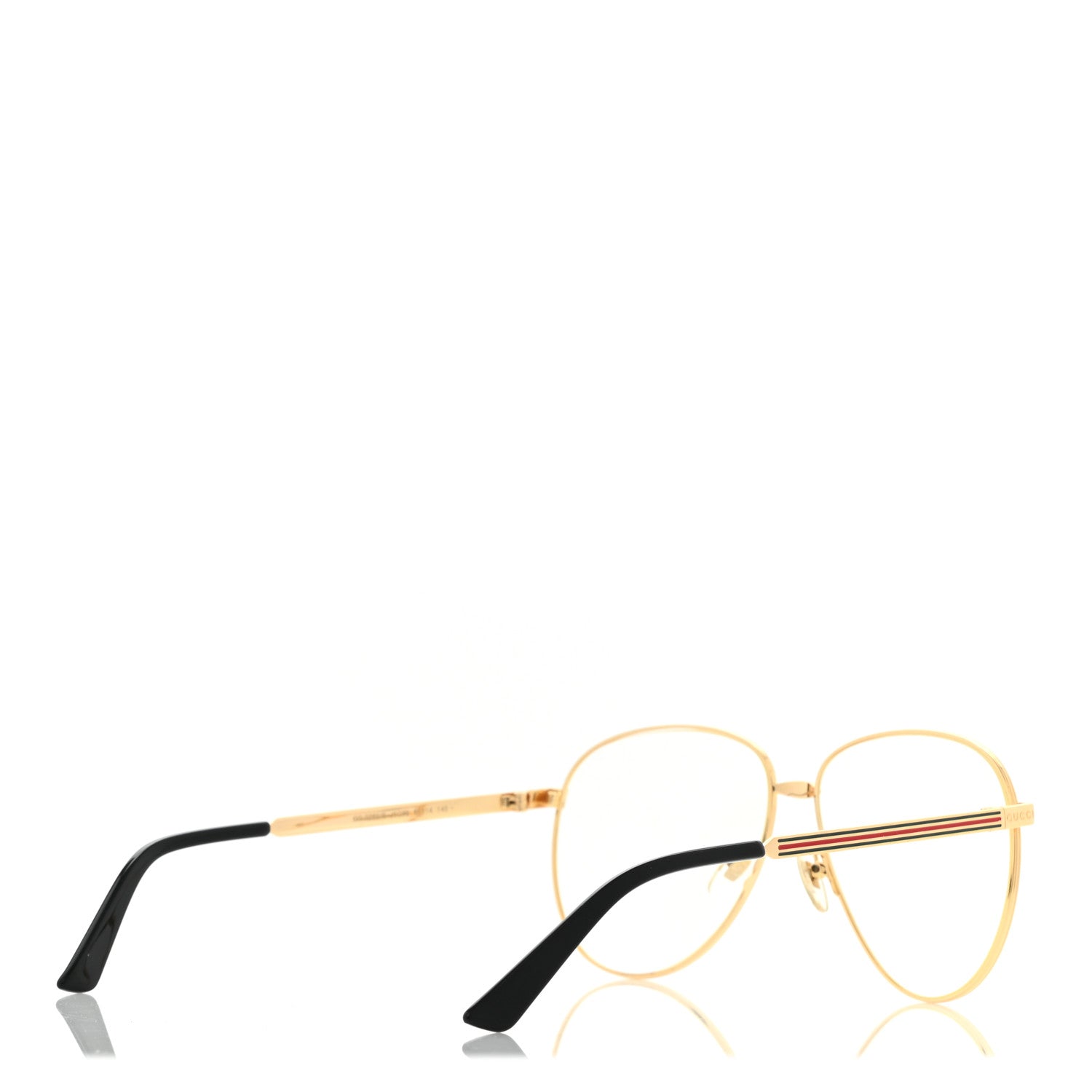 Gucci Metal Aviator Sunglasses GG2280S Gold 4 of 8