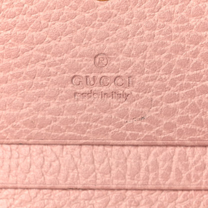 Gucci Dollar Calfskin GG Marmont Card Case Perfect Pink 6 of 10