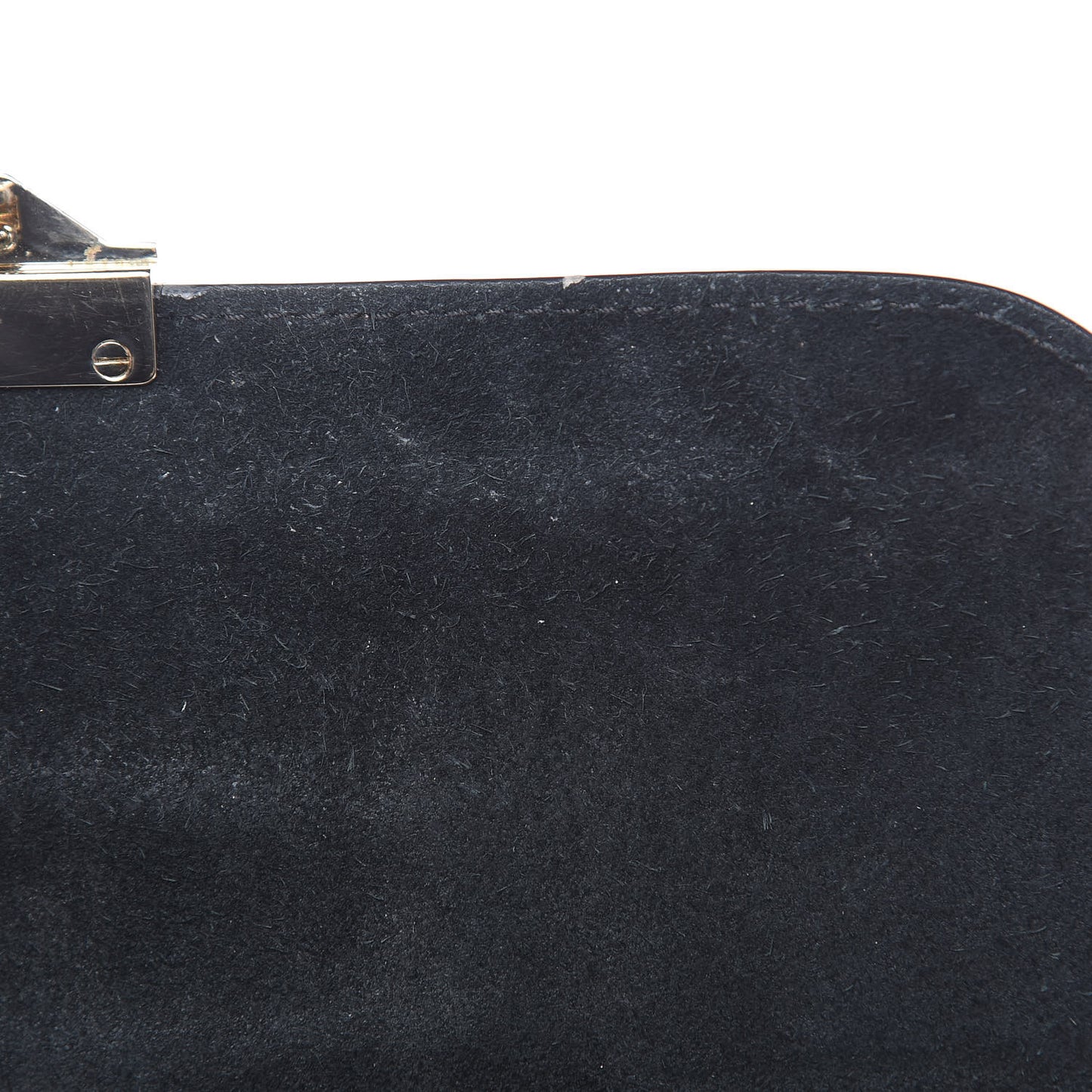 Metallic Vitello Medium Glam Lock Rockstud Flap Sasso