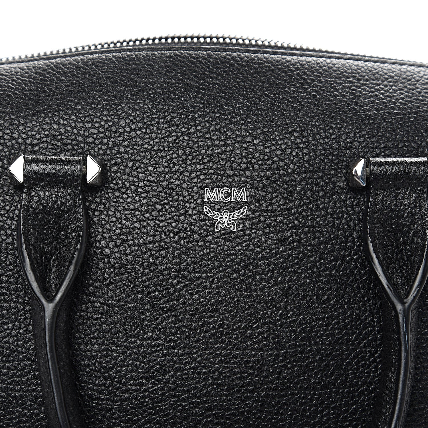 MCM Grained Calfskin Medium Ella Boston Black 5 of 11