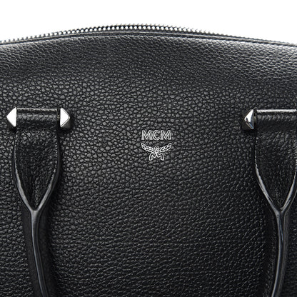 MCM Grained Calfskin Medium Ella Boston Black 5 of 11