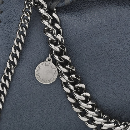 Stella McCartney Shaggy Deer Mini Falabella Fold Over Tote Light Blue 8 of 12