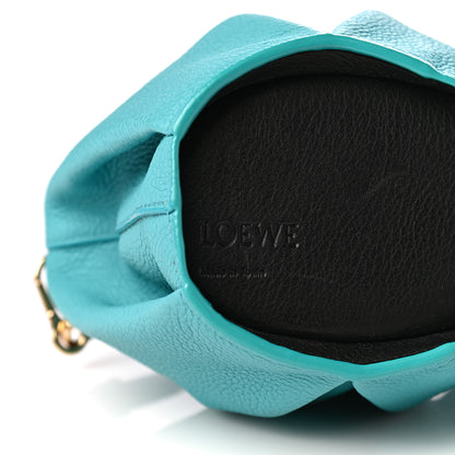 Loewe Calfskin Mini Elephant Crossbody Bag Turquoise 6 of 7