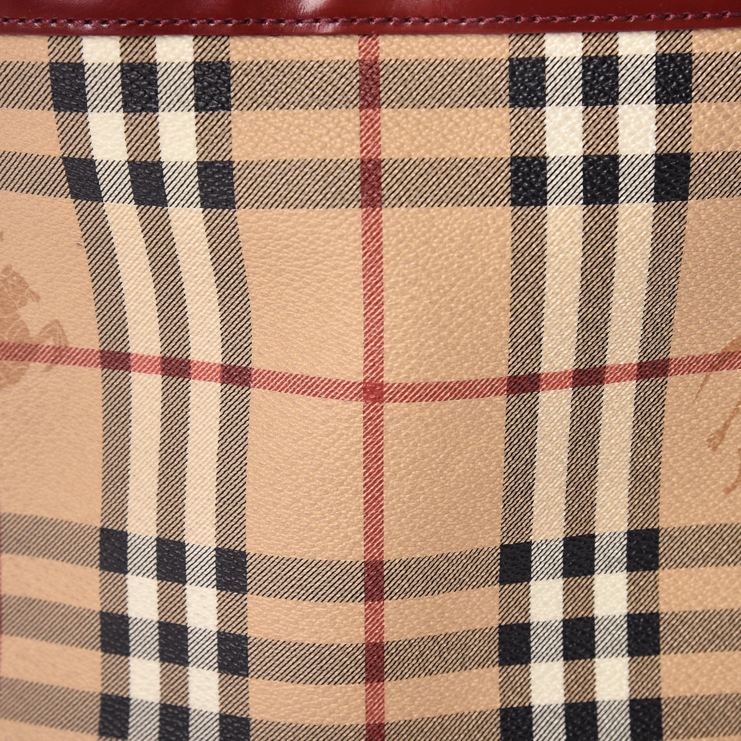 Haymarket Check Shoulder Bag Red