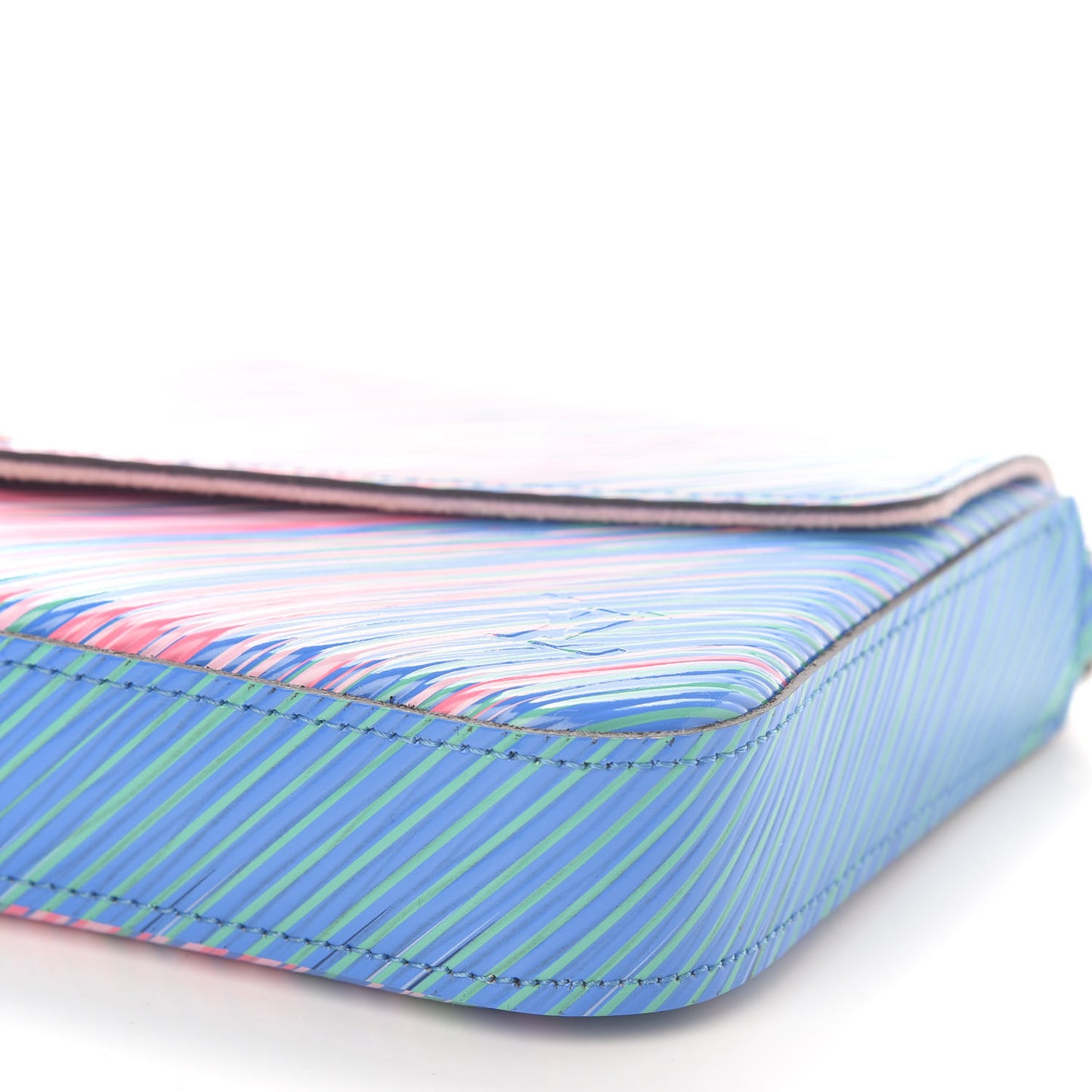Epi Tropical Pochette Felicie Blue Rose