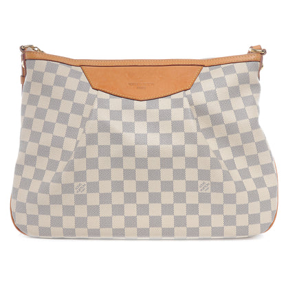 Louis Vuitton Damier Azur Siracusa MM 1 of 8