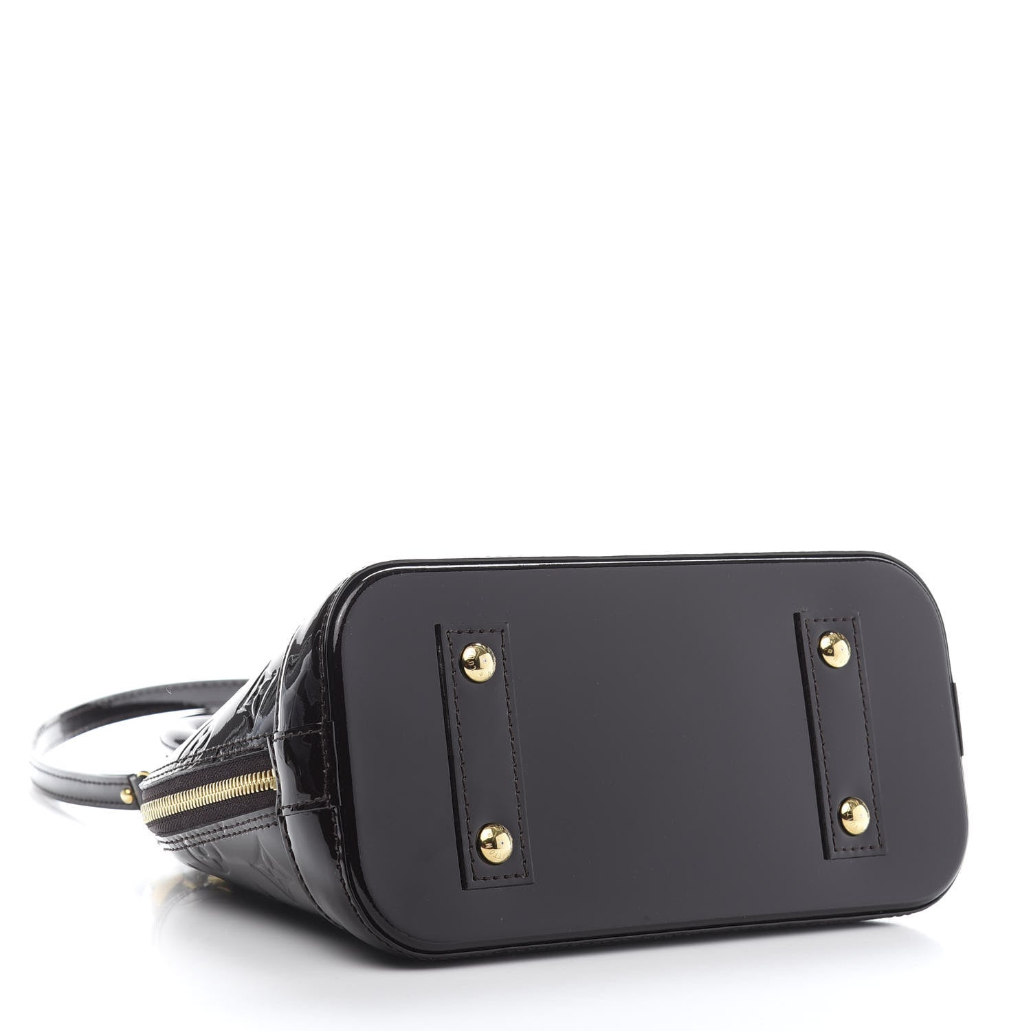 Louis Vuitton Vernis Alma BB Amarante 4 of 9