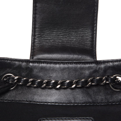 Chanel Lambskin Quilted Western Baluchon Fringe Bag Black 8 of 9