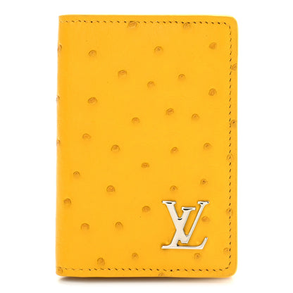 Louis Vuitton Ostrich Pocket Organizer Jaune 1 of 6