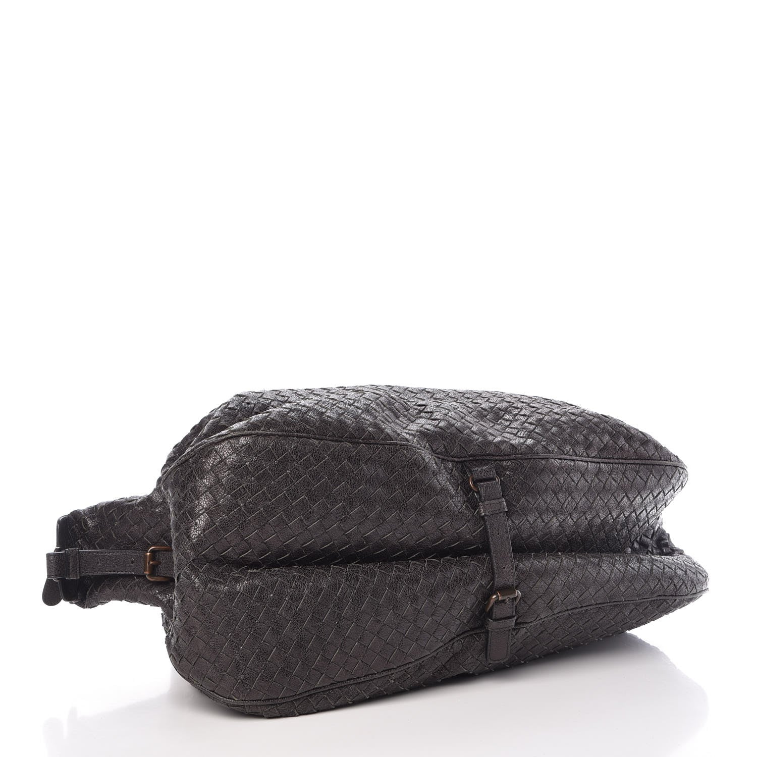 Bottega Veneta Goatskin Intrecciato Woven East West Belly Bag Matita 4 of 8