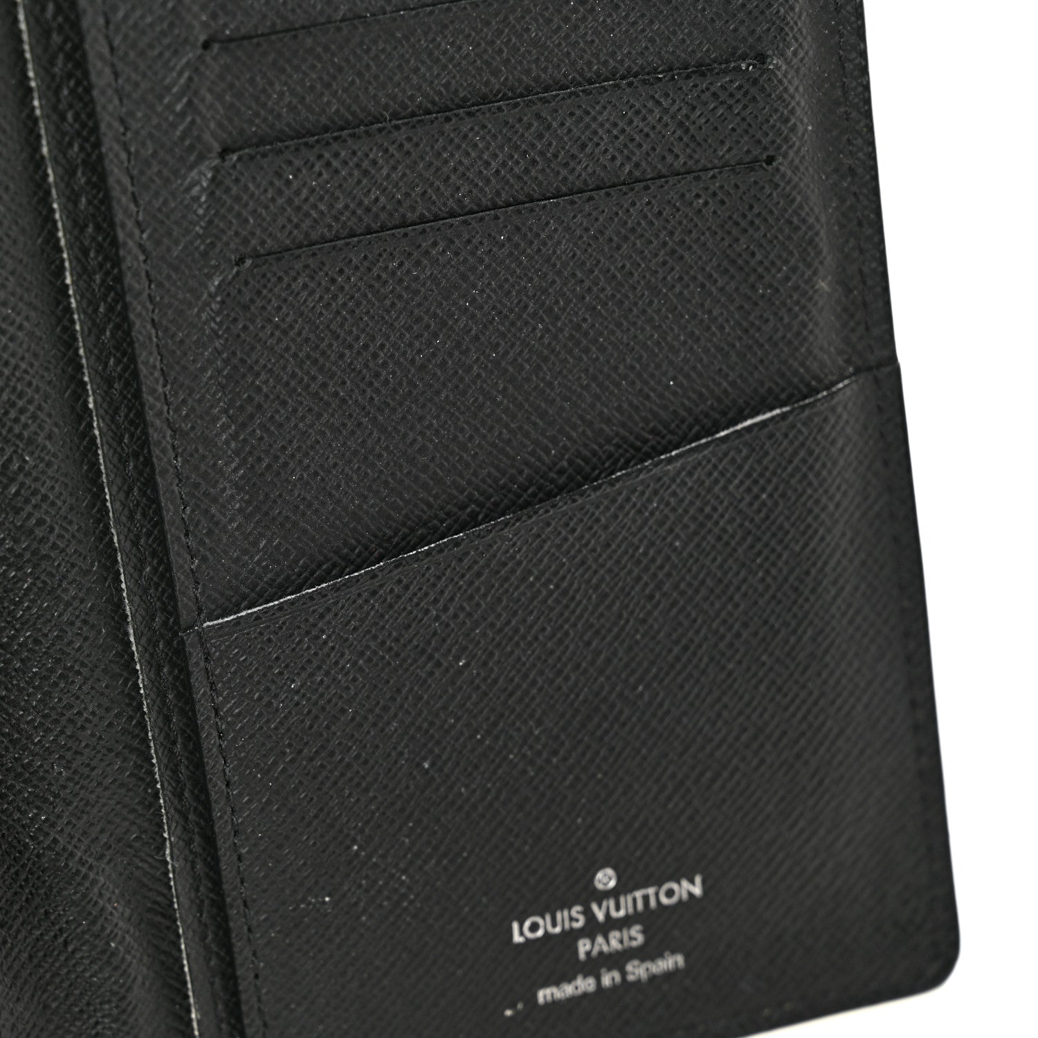 Louis Vuitton Epi Brazza Wallet Black 9 of 15
