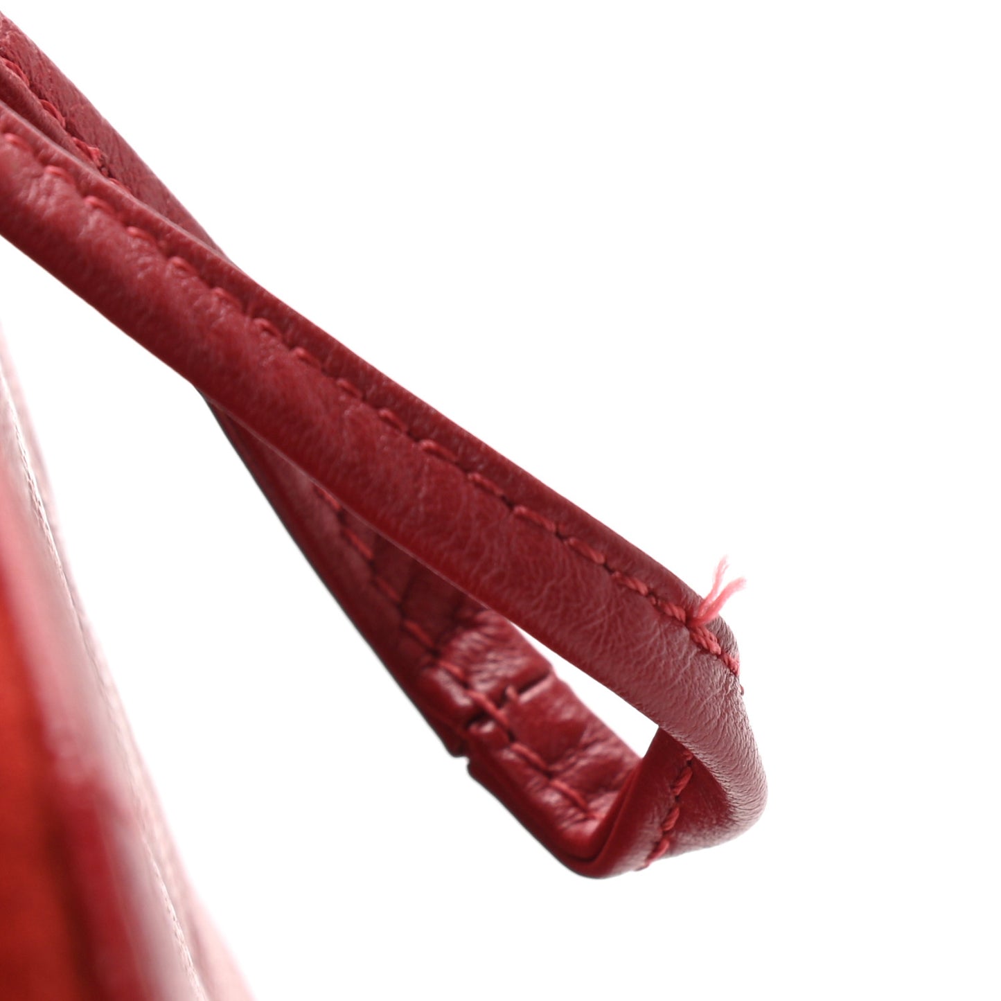 Caviar Quilted Business Affinity Backpack Red