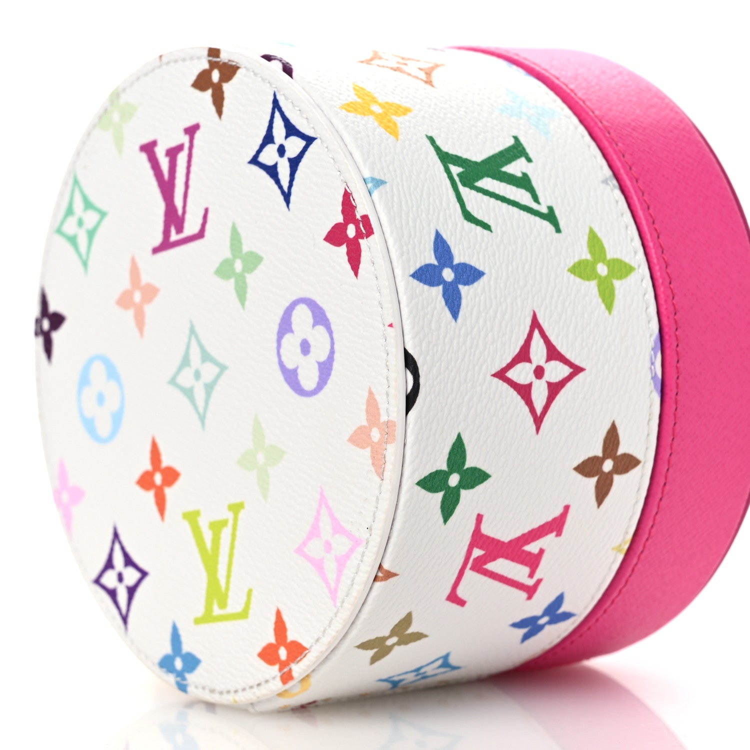Louis Vuitton LV X TM Monogram Multicolor Martha Round Box PM White 9 of 9