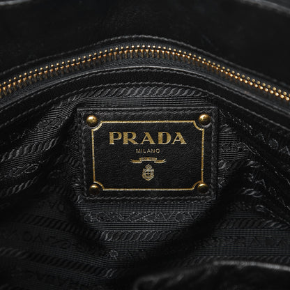 Prada Tessuto Nylon Gaufre Shopping Satchel Black 8 of 18