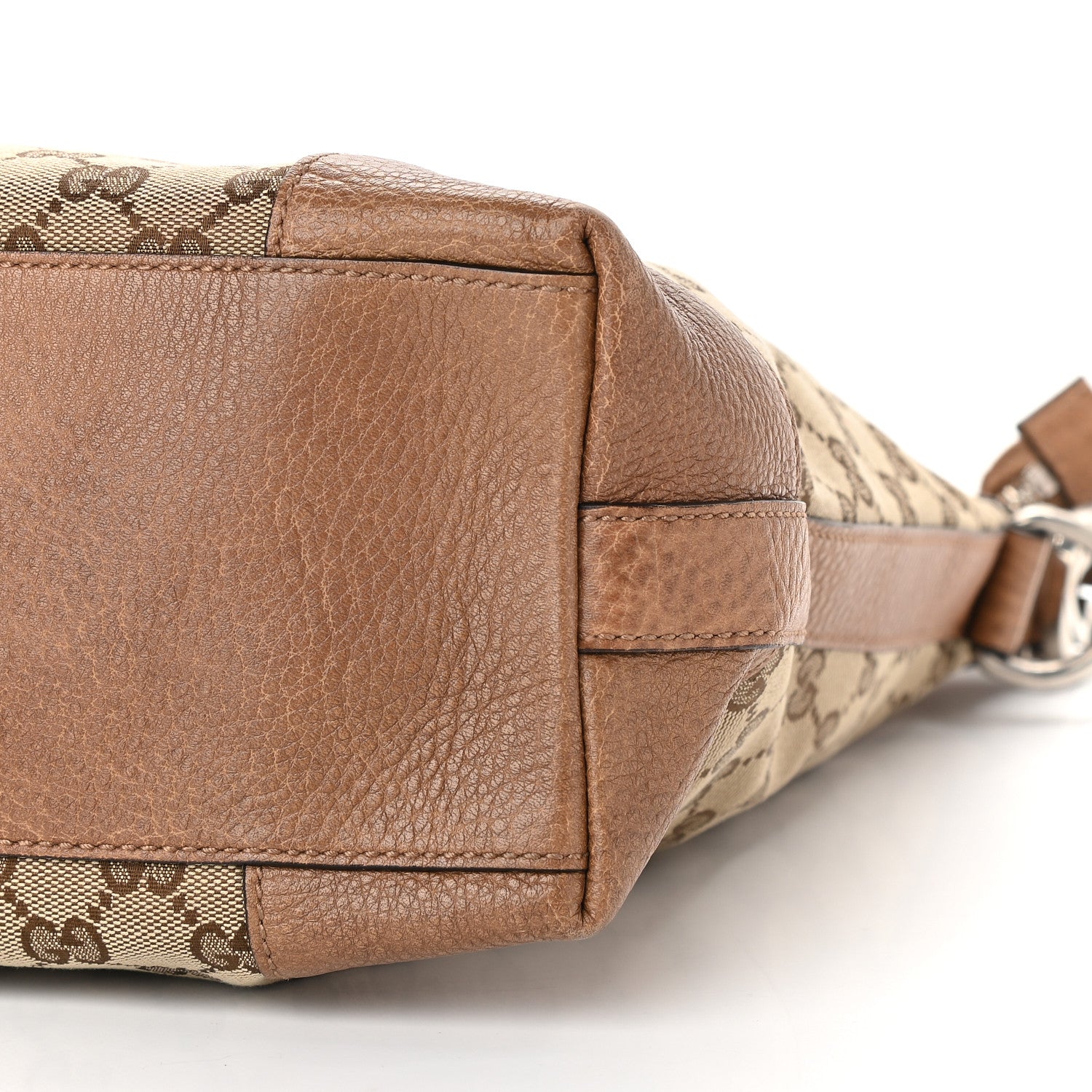 Gucci Monogram Old Libeccio Small Miss GG Hobo Beige Ebony Light Brown 8 of 9