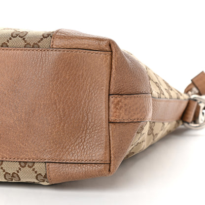 Gucci Monogram Old Libeccio Small Miss GG Hobo Beige Ebony Light Brown 8 of 9