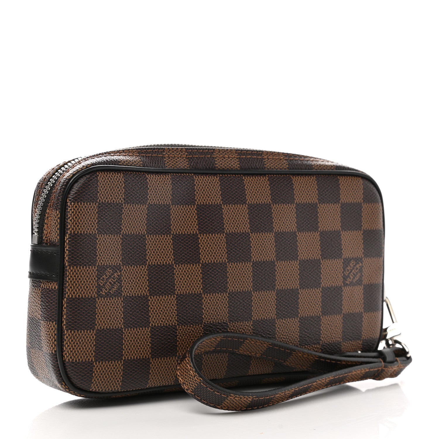 Louis Vuitton Savane Damier Ebene Rhinoceros Pochette Volga 3 of 7