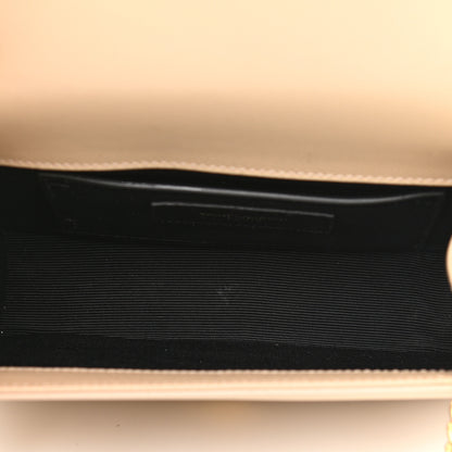 Saint Laurent Grain De Poudre Small Monogram Kate Satchel Nude Powder 5 of 15