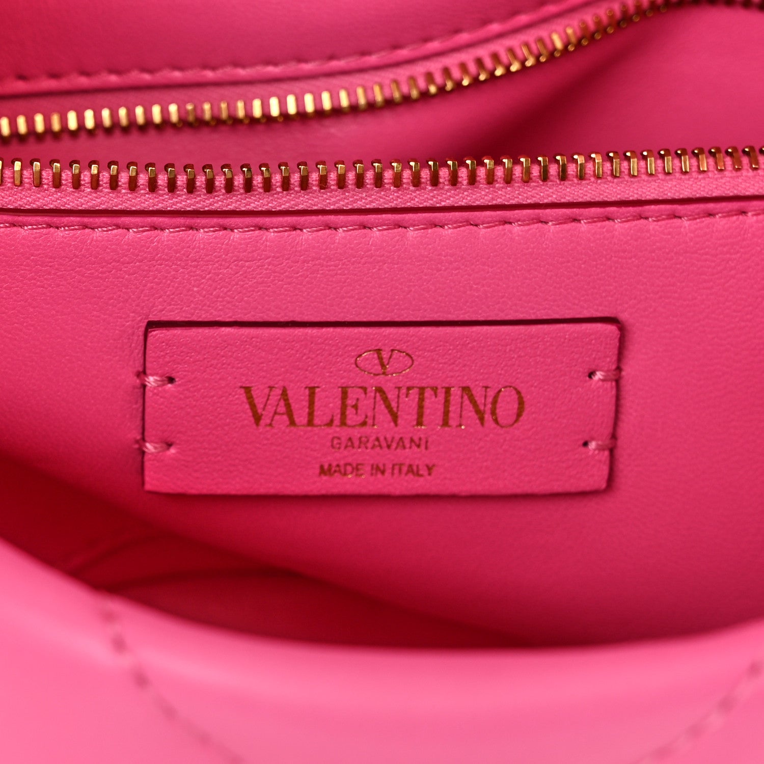 Valentino Garavani Nappa Medium Roman Stud Shoulder Bag Feminine Pink 6 of 10