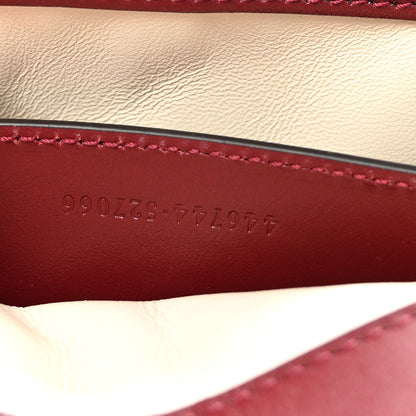 Gucci Calfskin Matelasse Mini GG Marmont Shoulder Bag Rosso Ancora 7 of 9